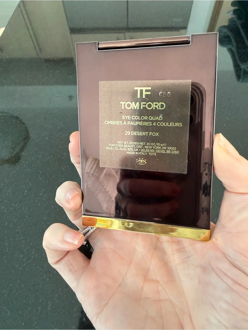Tom Ford 29 desert fox eye color, quad